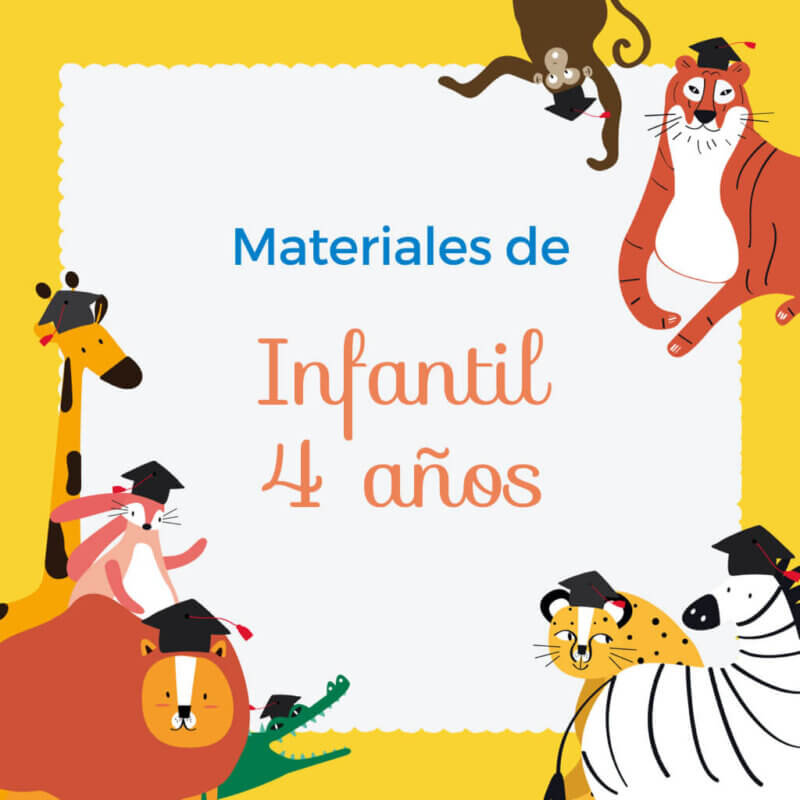 Material curricular, Infantil 4 años